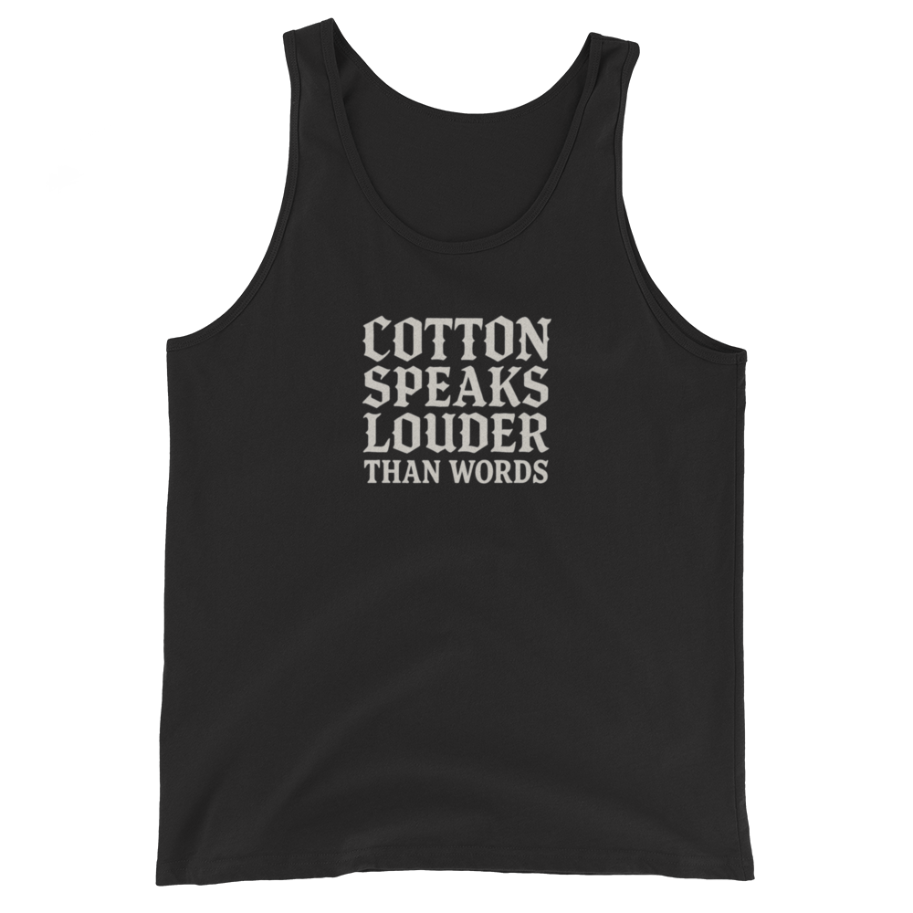 Men's Cotton Speak Tank